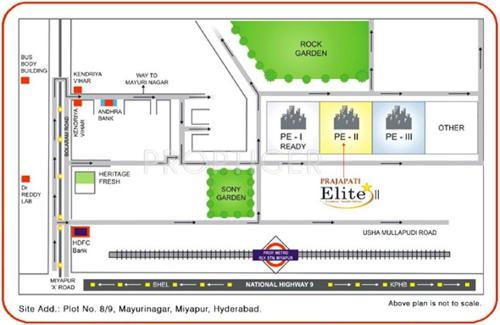 Images for Location Plan of Prajapati Elite elite Images for Location Plan of Prajapati Elite