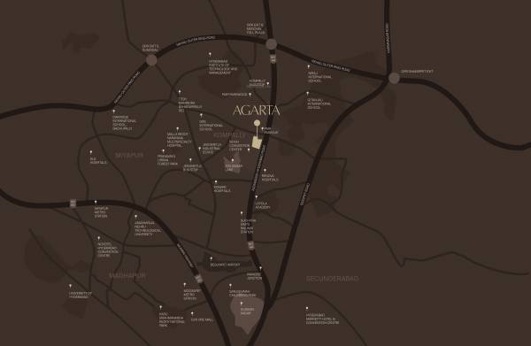  agarta Location Plan