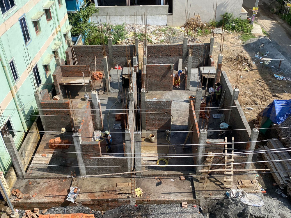  orchid villas Construction Status Oct 24