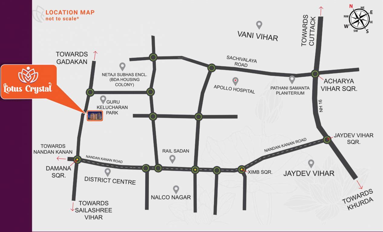  lotus crystal Location Plan