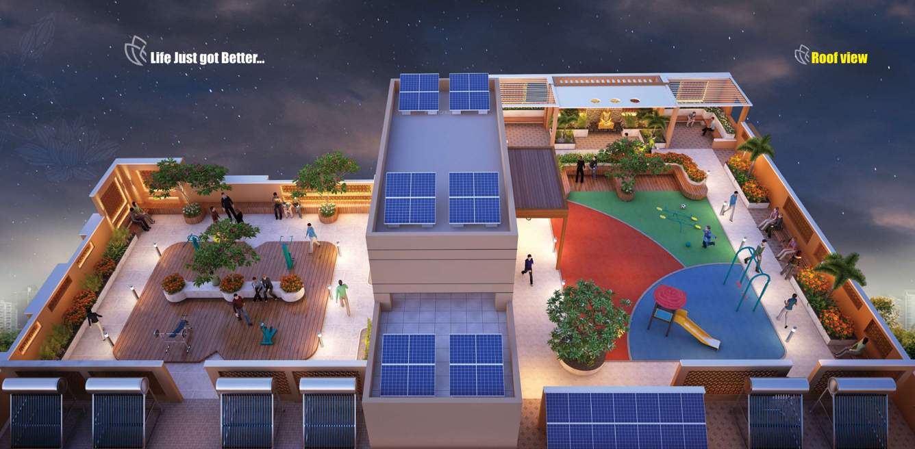  lotus crystal Terrace Garden