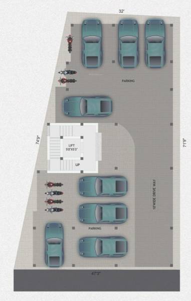 kamalam Kamalam Cluster Plan for ground Floor