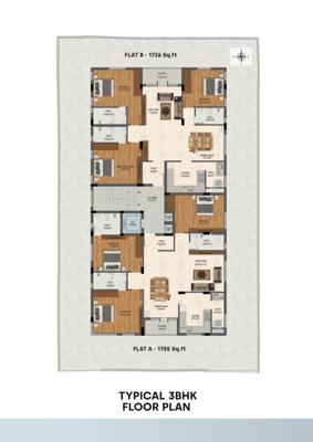  snkp-illam SNKP Illam Cluster Plan from 1st to 5th Floor