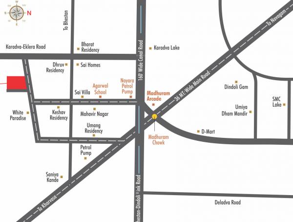  arika-homes Location Plan