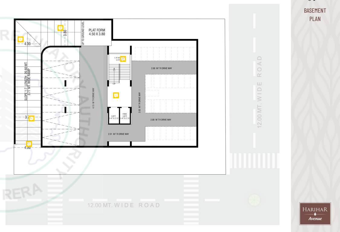  harihar avenue Harihar Avenue Cluster Plan for Besment