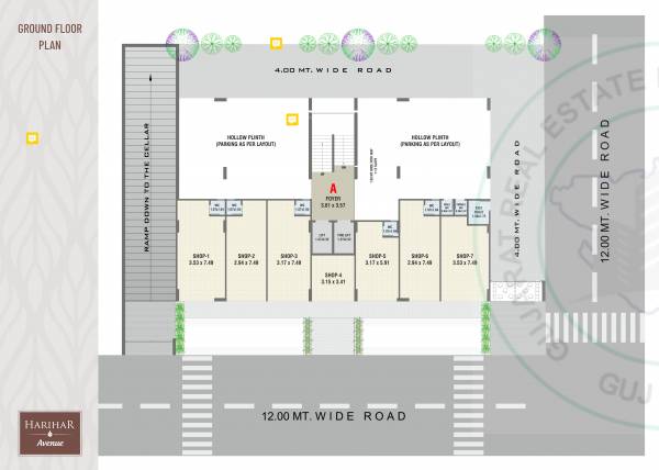  harihar-avenue Harihar Avenue Cluster Plan for ground Floor