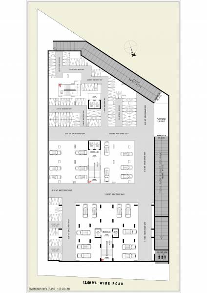 simandhar-shreerang Block A Cluster Plan for ground Floor