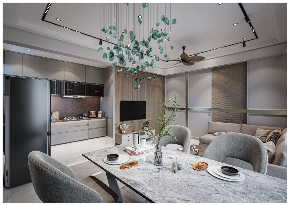  aangan sky Dining Area