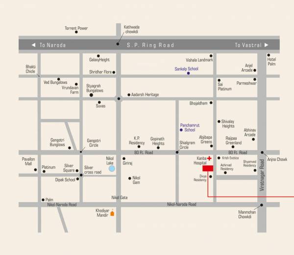  sahitya-heaven Location Plan