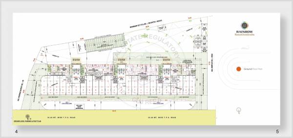  rainbow-south-wind Block A, Block B, Block C Cluster Plan for ground Floor