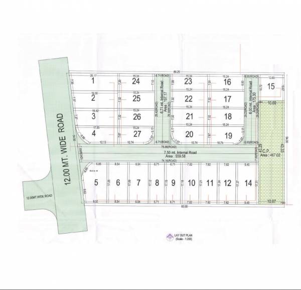 Layout Plan shantikunj-residency Layout Plan
