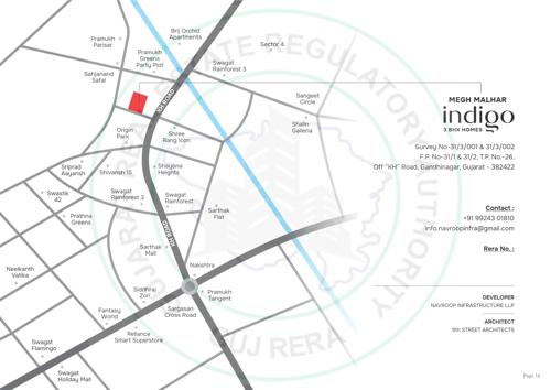Location Plan megh-malhar-indigo Location Plan
