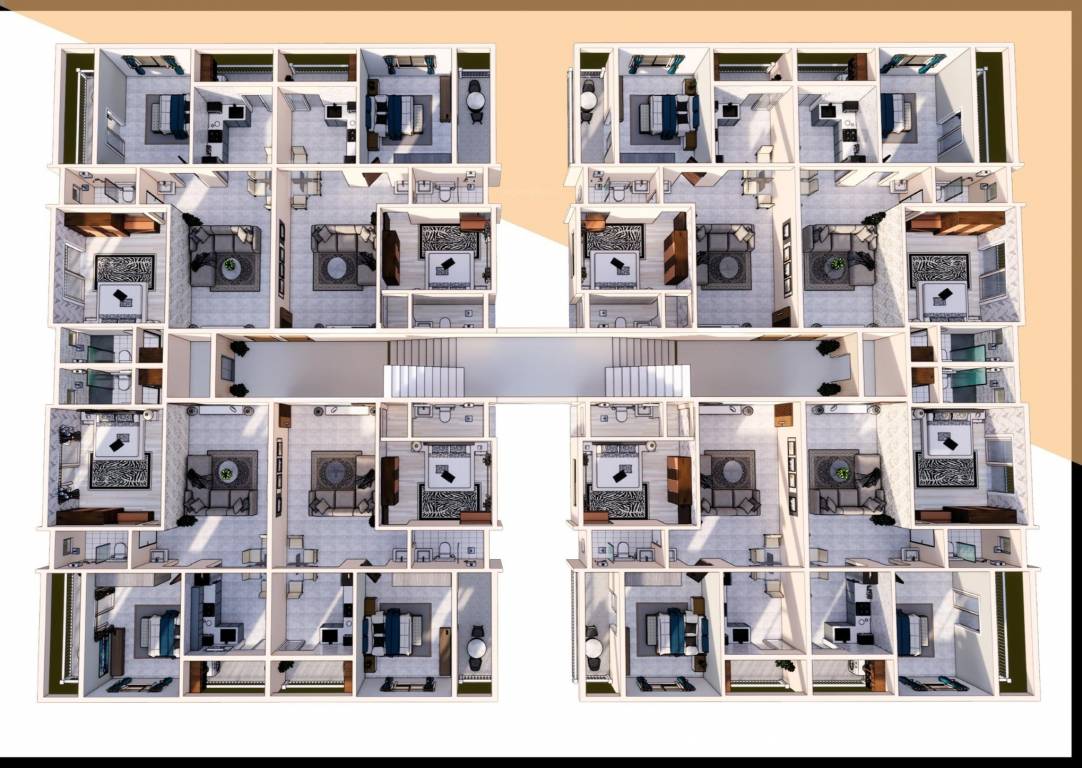  ferns residency Cluster Plan