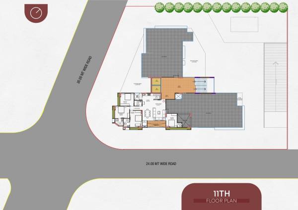 solitude Block A Cluster Plan for 11th Floor