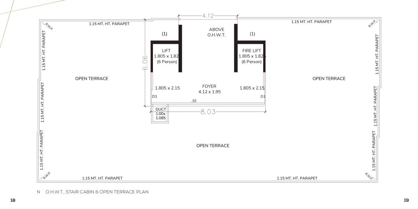  icon Block A Terrace Cluster Plan