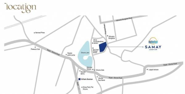  samay-lakeview Location Plan