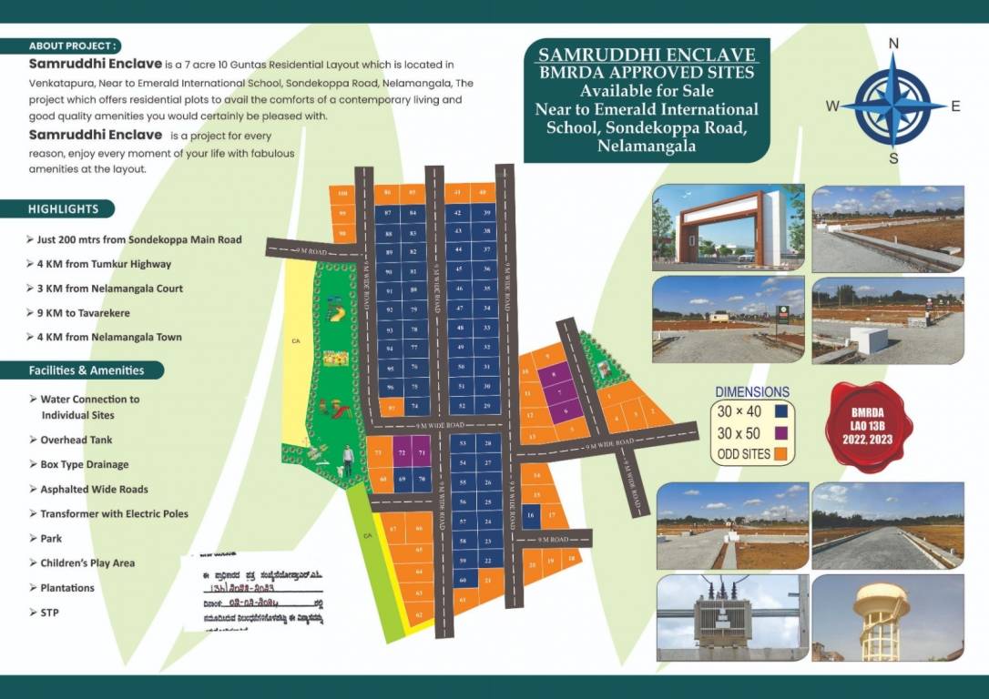  samruddhi enclave Layout Plan