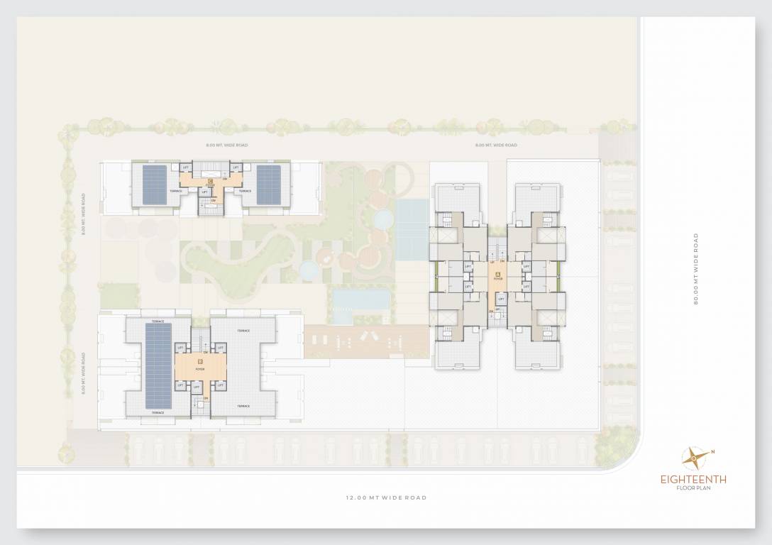  keshvam skyview Block C Cluster Plan