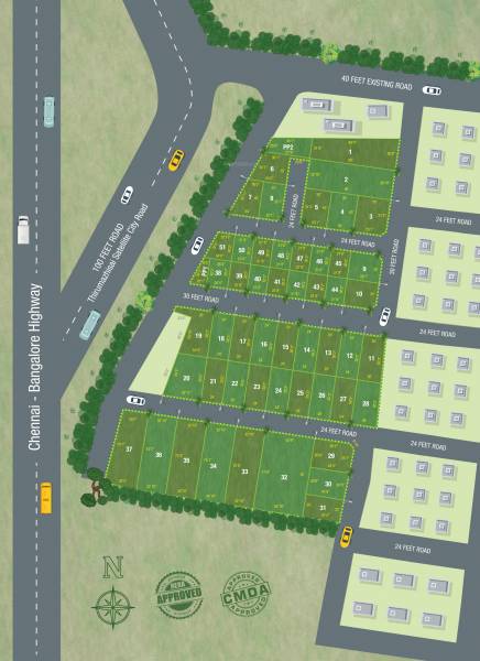  chandrayaan-city Layout Plan
