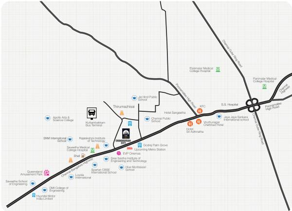 chandrayaan-city Location Plan