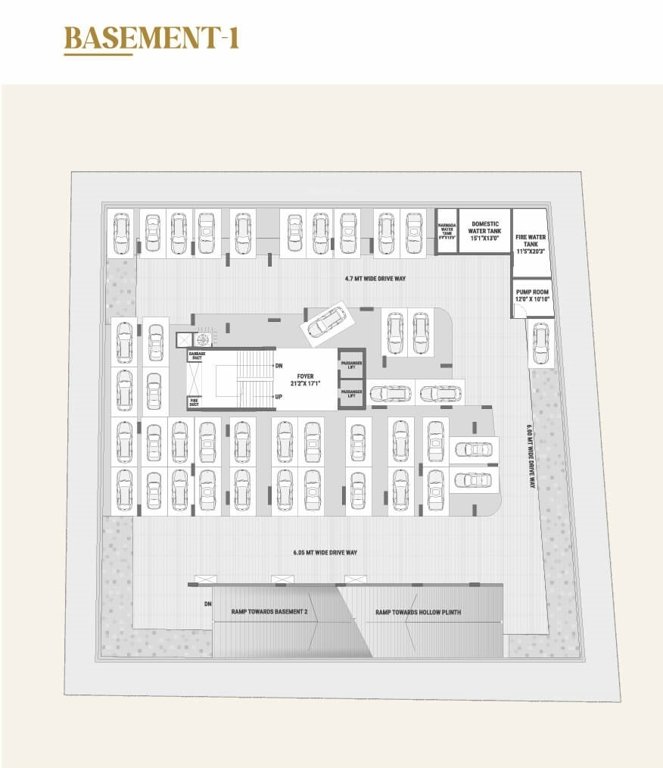  sky heights Block A Cluster Plan