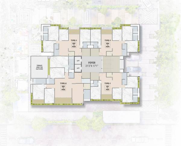  sky-heights Block A Cluster Plan