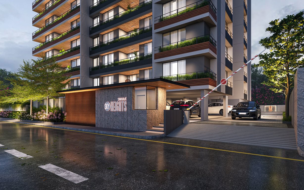  sky heights Elevation