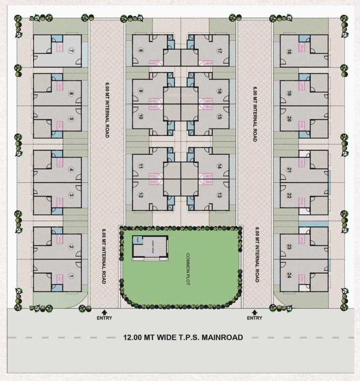  rose valley Layout Plan