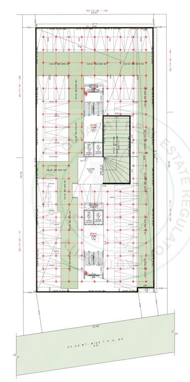  sarvatra Block A And B Cluster Plan for Basement 2