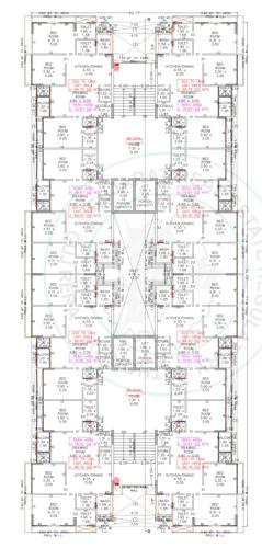  sarvatra Block A And B Cluster Plan for Typical Floor