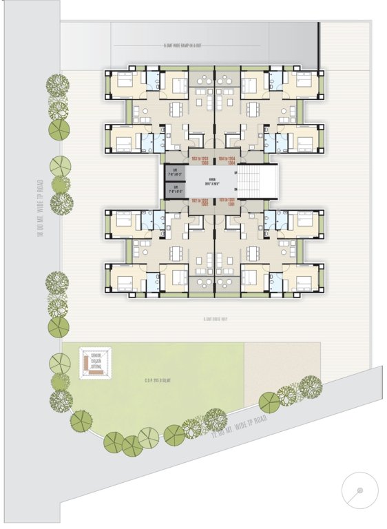  siddharth elite Siddharth Elite Cluster Plan