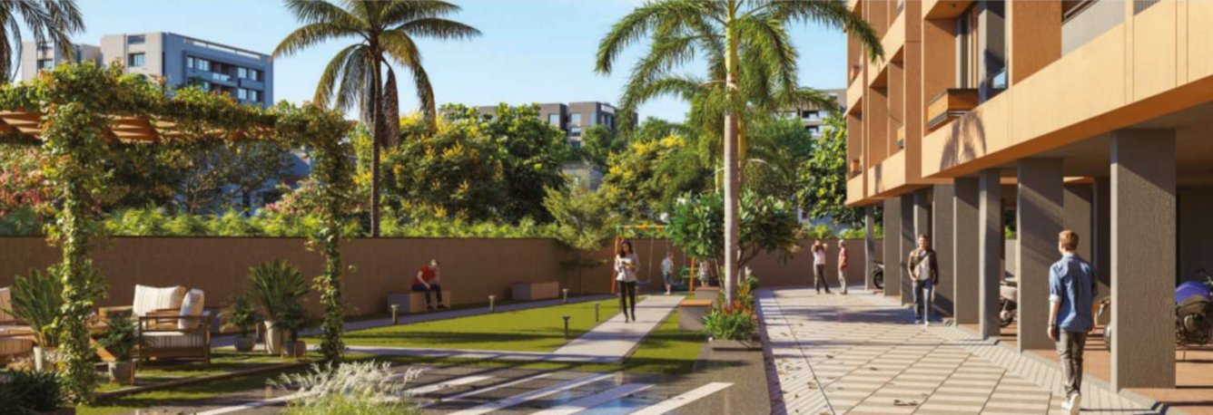  siddharth elite Landscape Garden and Tree Planting