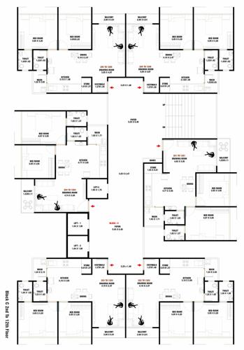 Block C Cluster Plan From 2nd To 12th Floor keshavam-heights Block C Cluster Plan From 2nd To 12th Floor