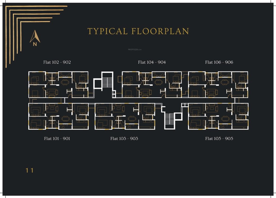  manasa Manasa Cluster Plan from 1st to 9th Floor