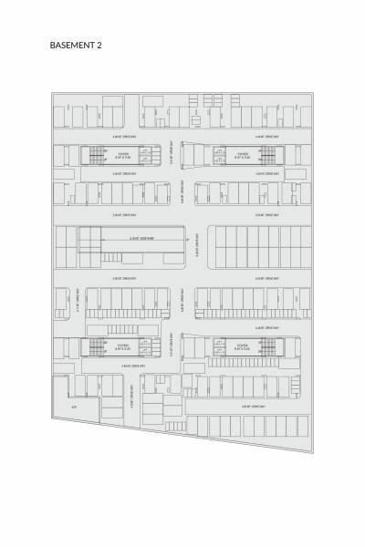  sourish Block A To Block D Basement 2 Cluster Plan