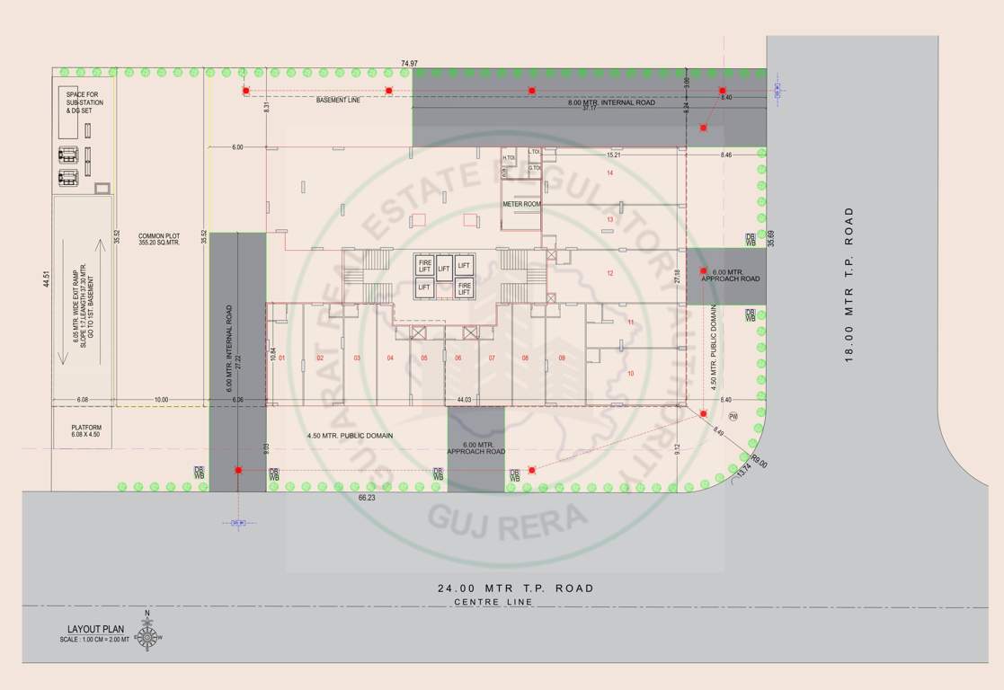 advaita Layout Plan