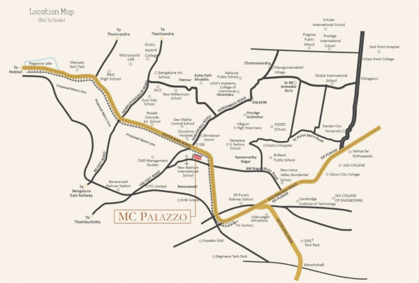  palazzo Location Plan