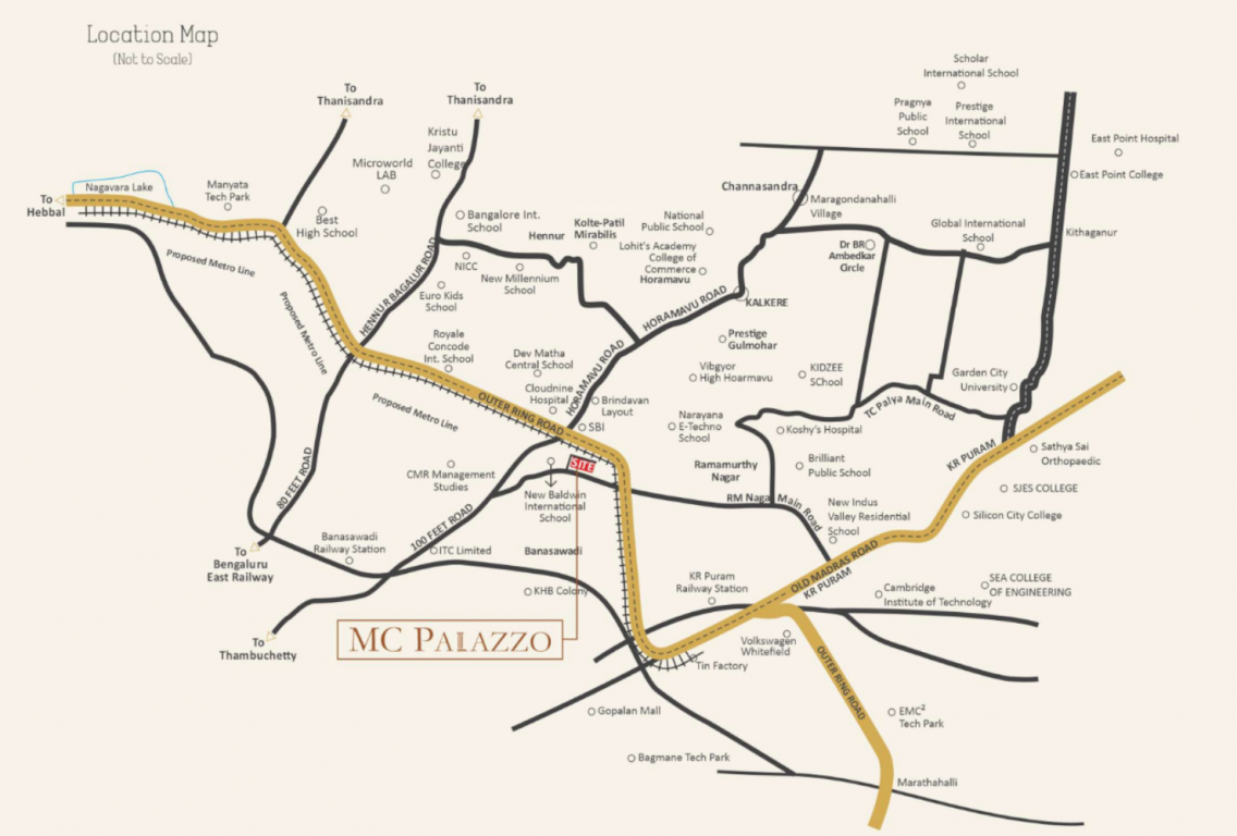  palazzo Location Plan