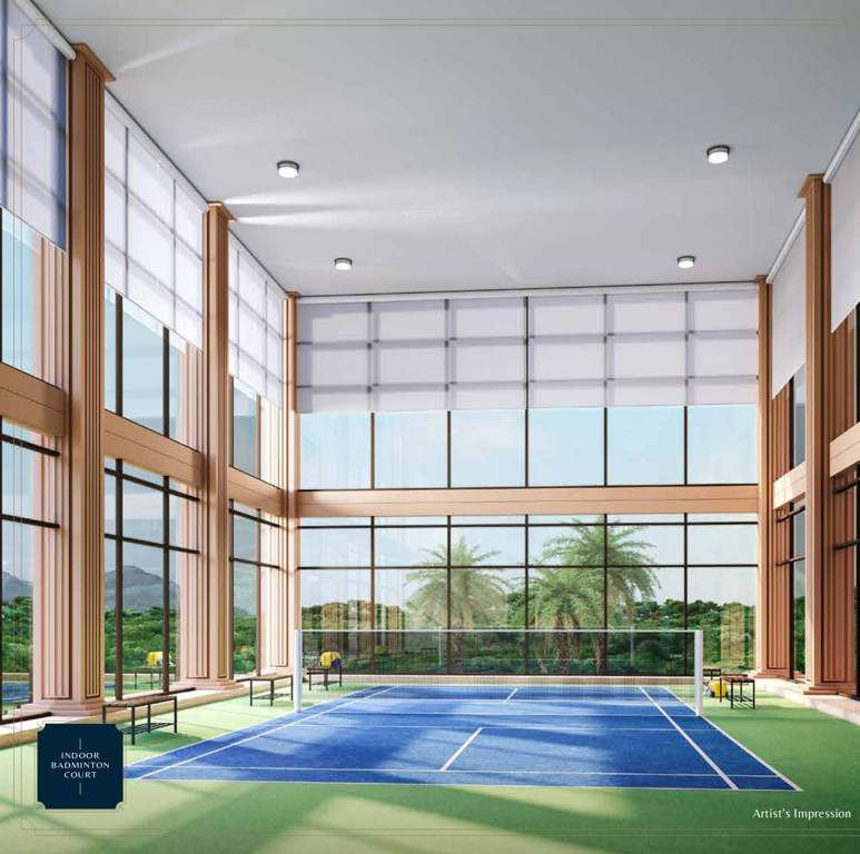  isle of calm tower 2 Badminton Court