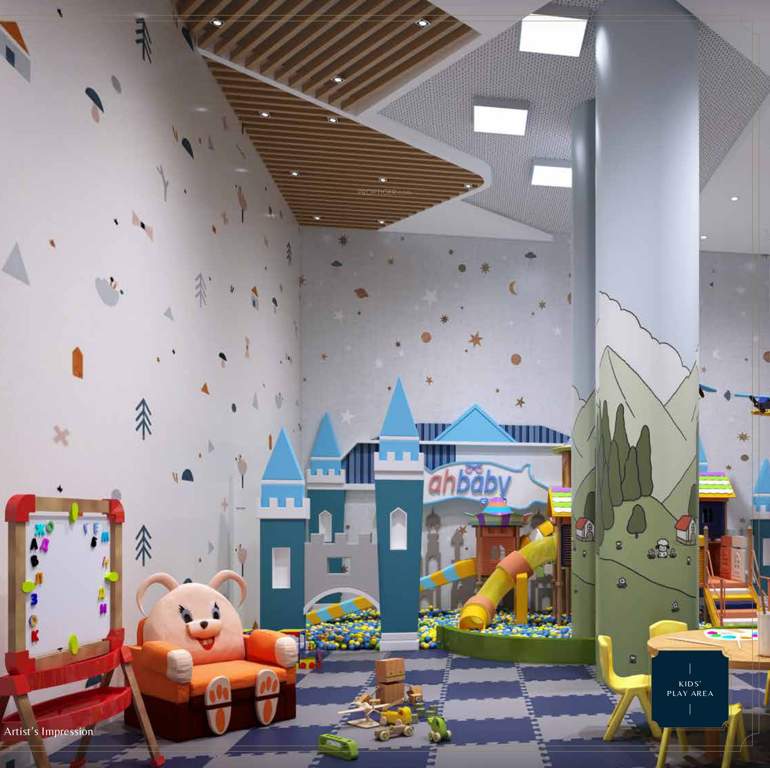  isle of calm tower 2 Children's play area