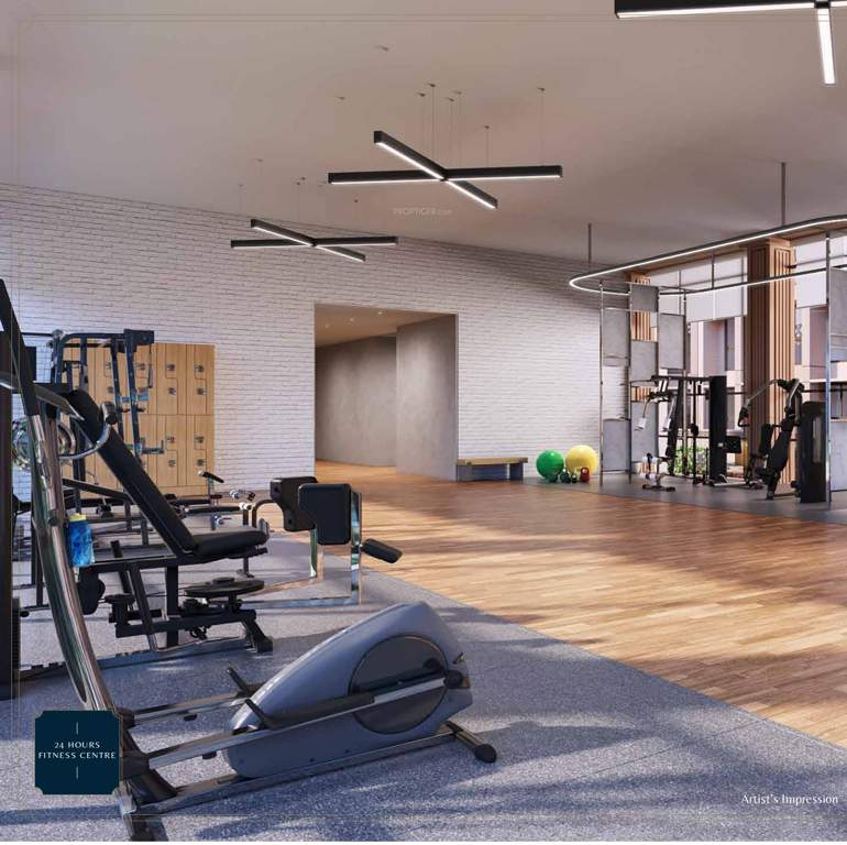  isle of calm tower 2 Gymnasium