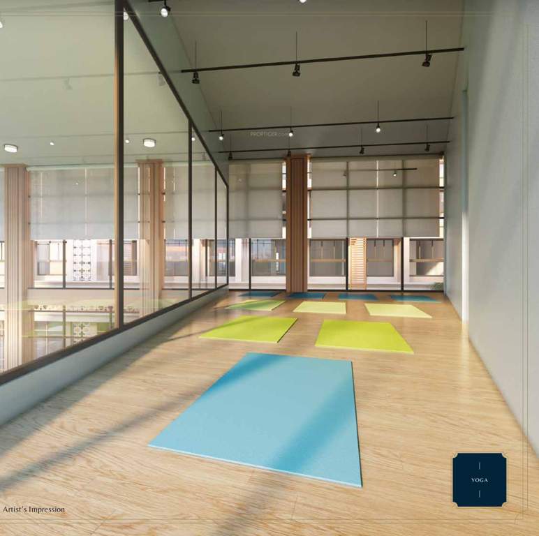  isle of calm tower 2 Yoga/ Meditation Area