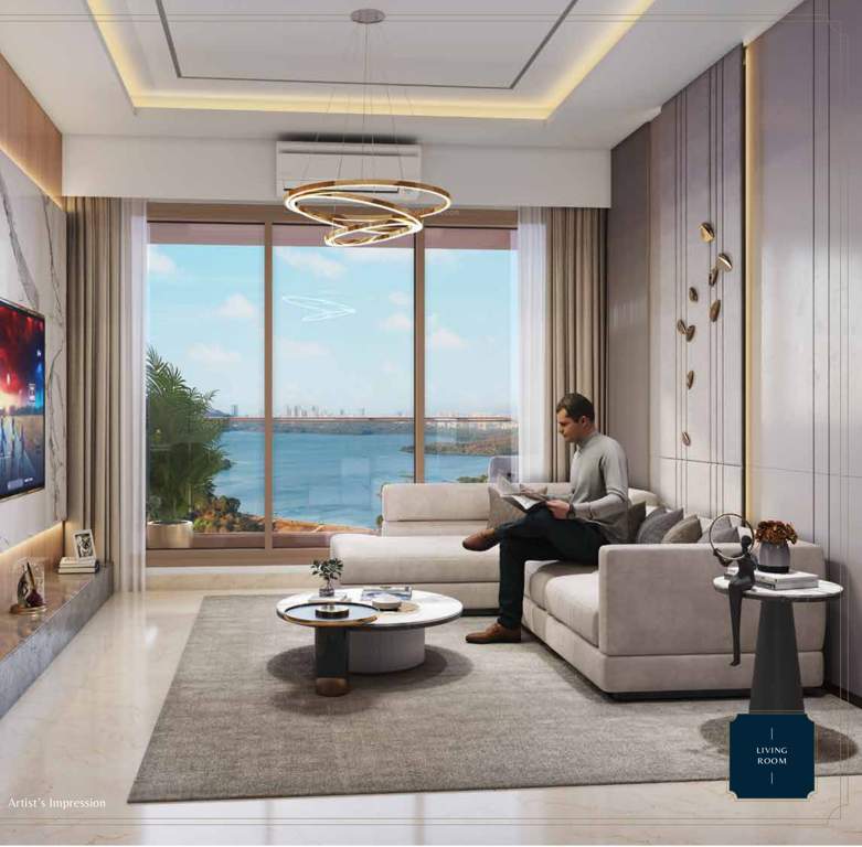  isle of calm tower 2 Living Area