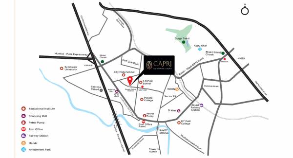  capri Location Plan