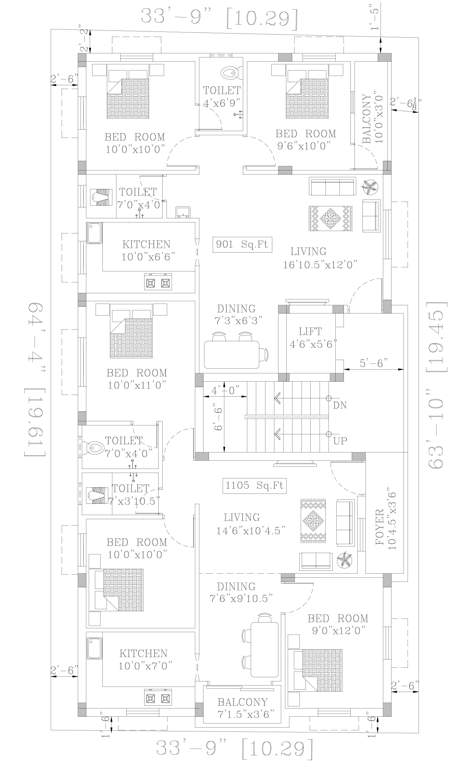  arjuna flats Arjuna Flats Cluster Plan From 1st To 3rd Floor