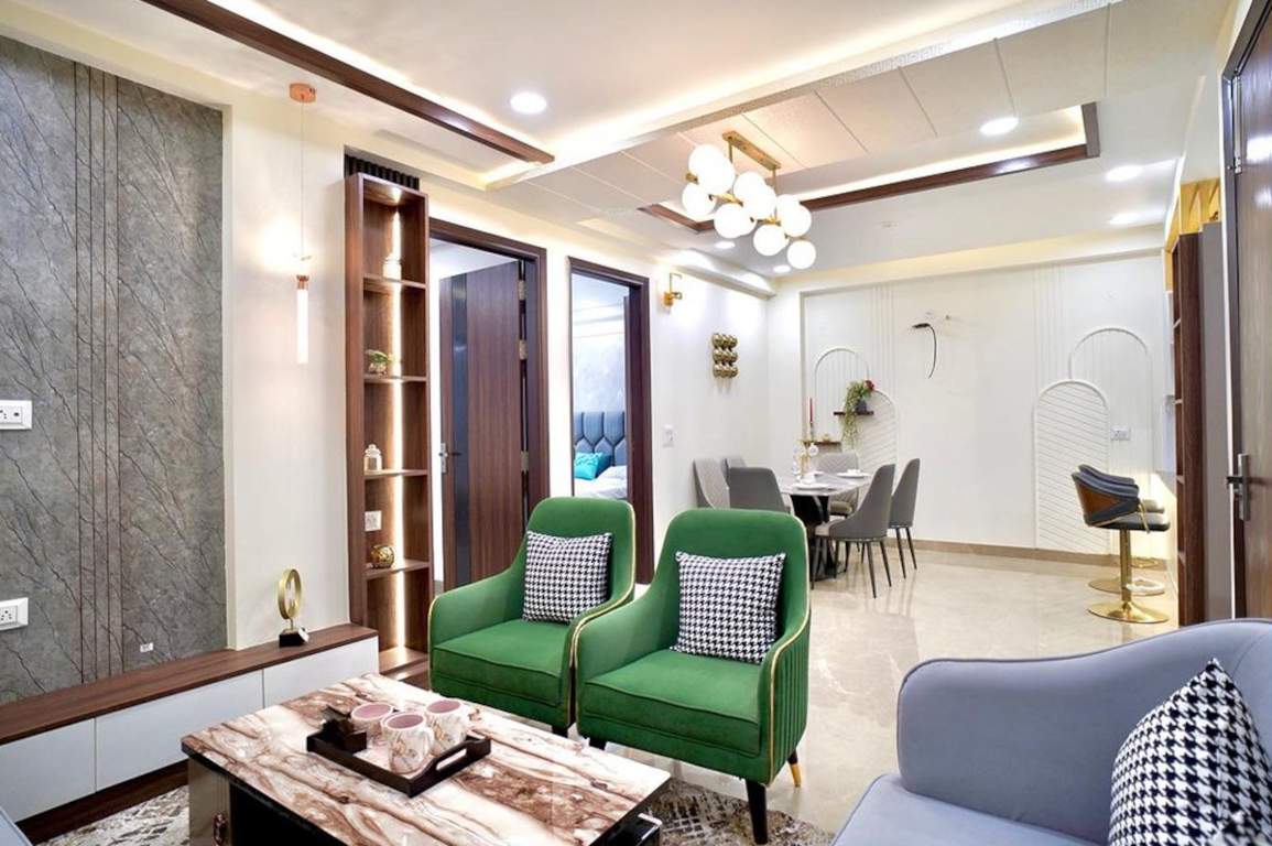 planner lotus residency Living Area