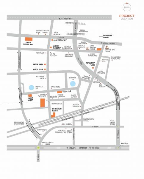  heights Location Plan