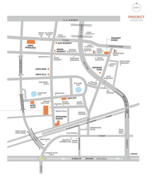  heights Location Plan