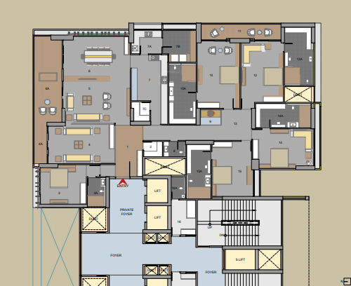  the park The Park Cluster Plan