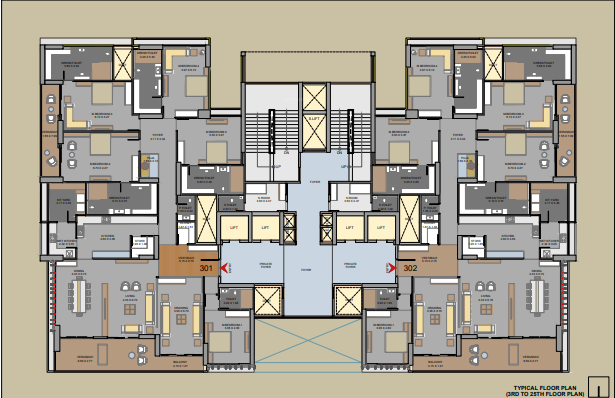 the park The Park Cluster Plan